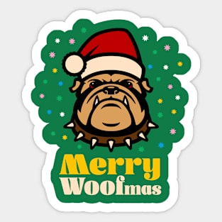 Merry Woofmas Sticker